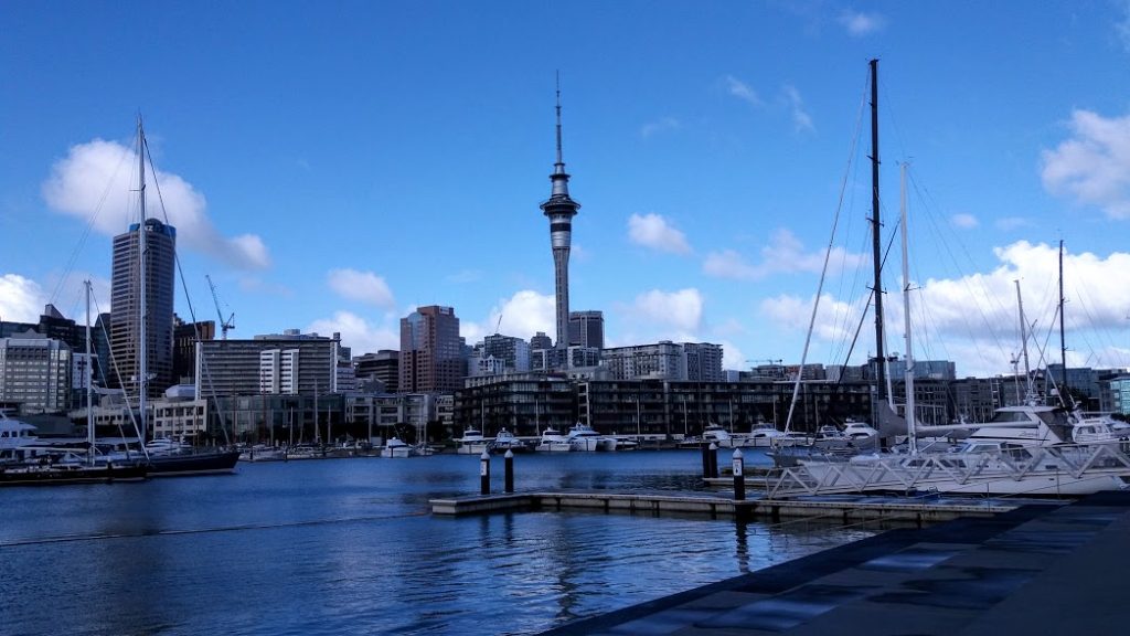 Port d'Auckland Nouvelle-Zélande