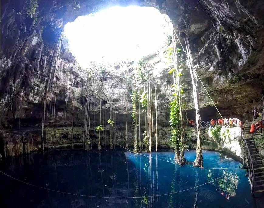 cenote Oxman - peninsule du Yucatan - Mexique