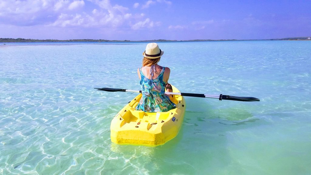 Kayak Bacalar - peninsule du Yucatan - Mexique