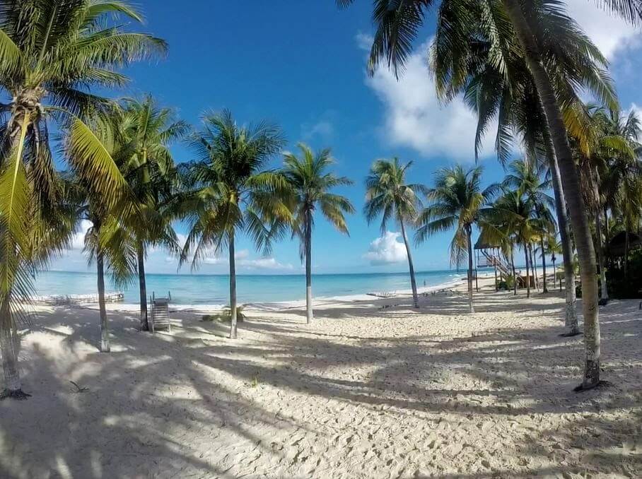 Playa Norte Isla Murejes - peninsule du Yucatan - Mexique