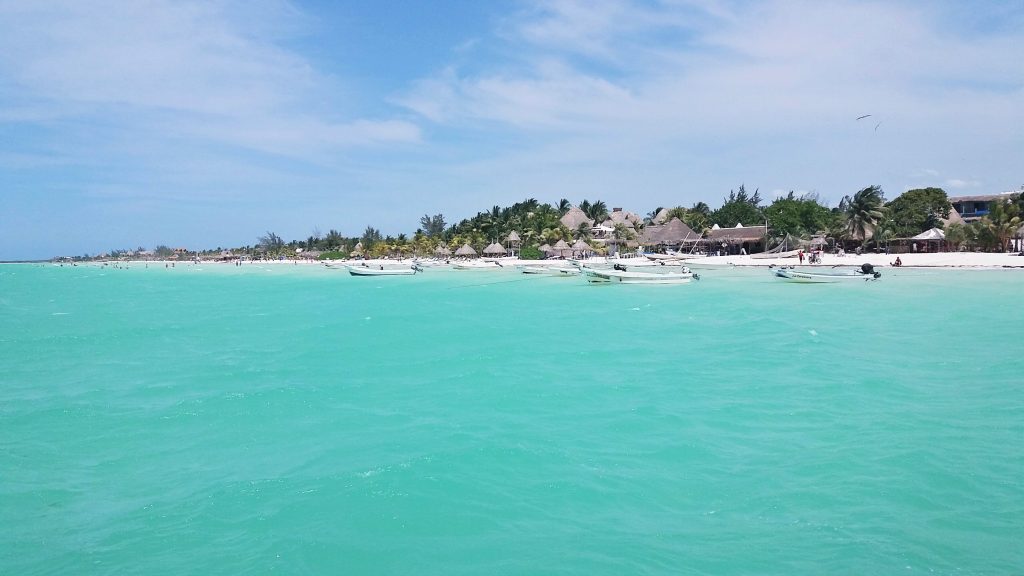 Playa Norte Isla Murejes - peninsule du Yucatan - Mexique