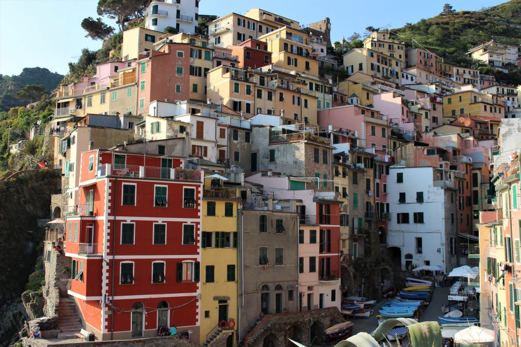Village Riomaggiore Cinque Terre Italie