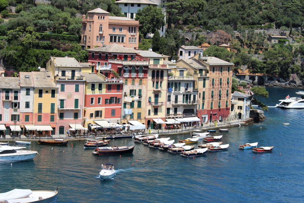 Portofino depuis l'Eglise San Giogio - Italie