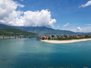 Vue de Lang Co vietnam