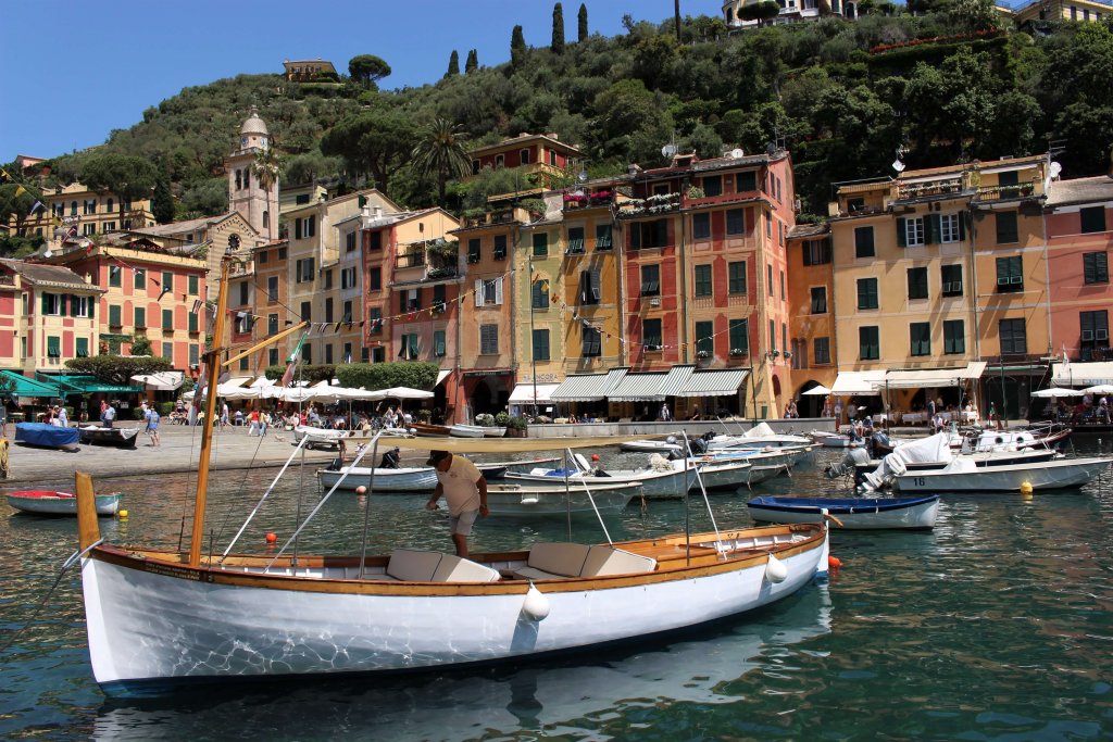 bateau port de Portofino - Italie