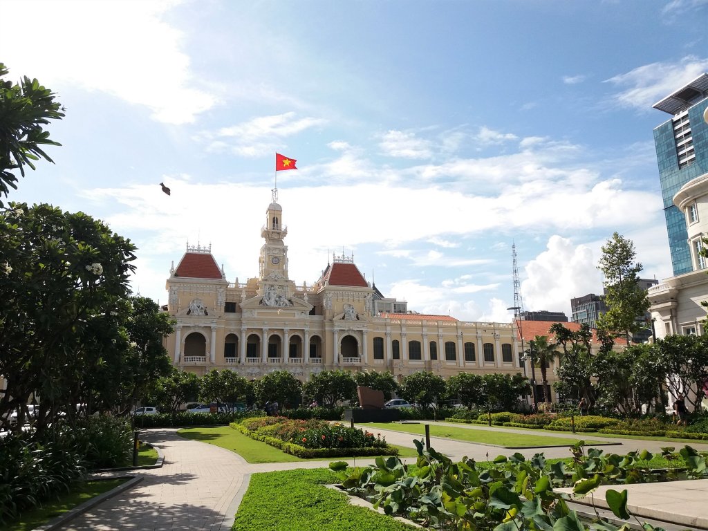 hotel de ville Ho Chi minh city saigon vietnam