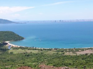 vue sommet montagne de danang vietnam