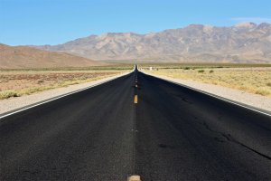 Route death valley national park