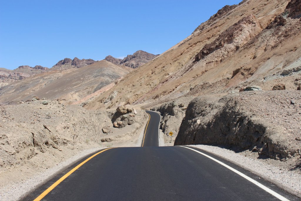 route artists drive death valley