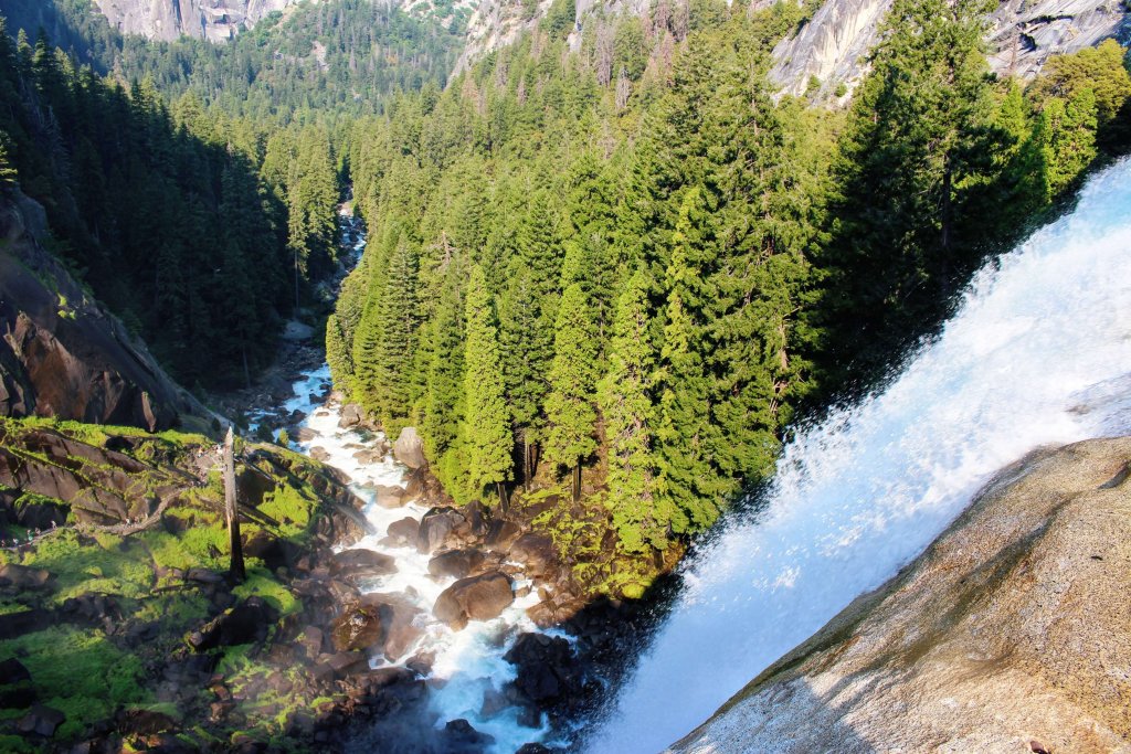 sommet vernall falls yosemite