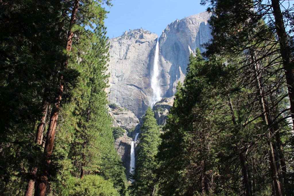 yosemite falls cascades