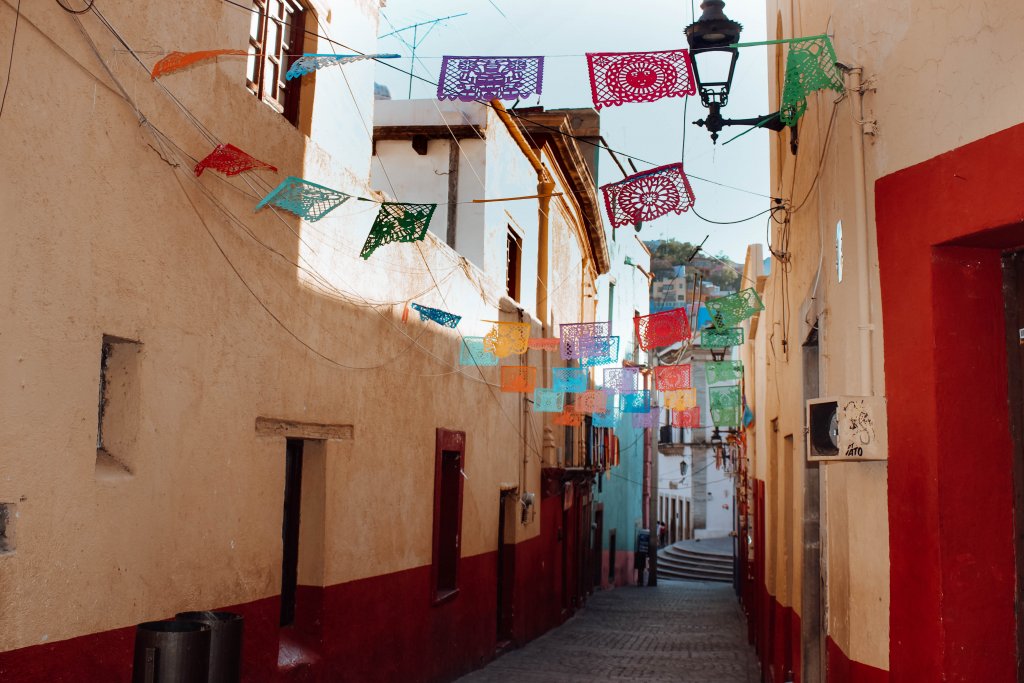 rue san miguel de allende Mexique