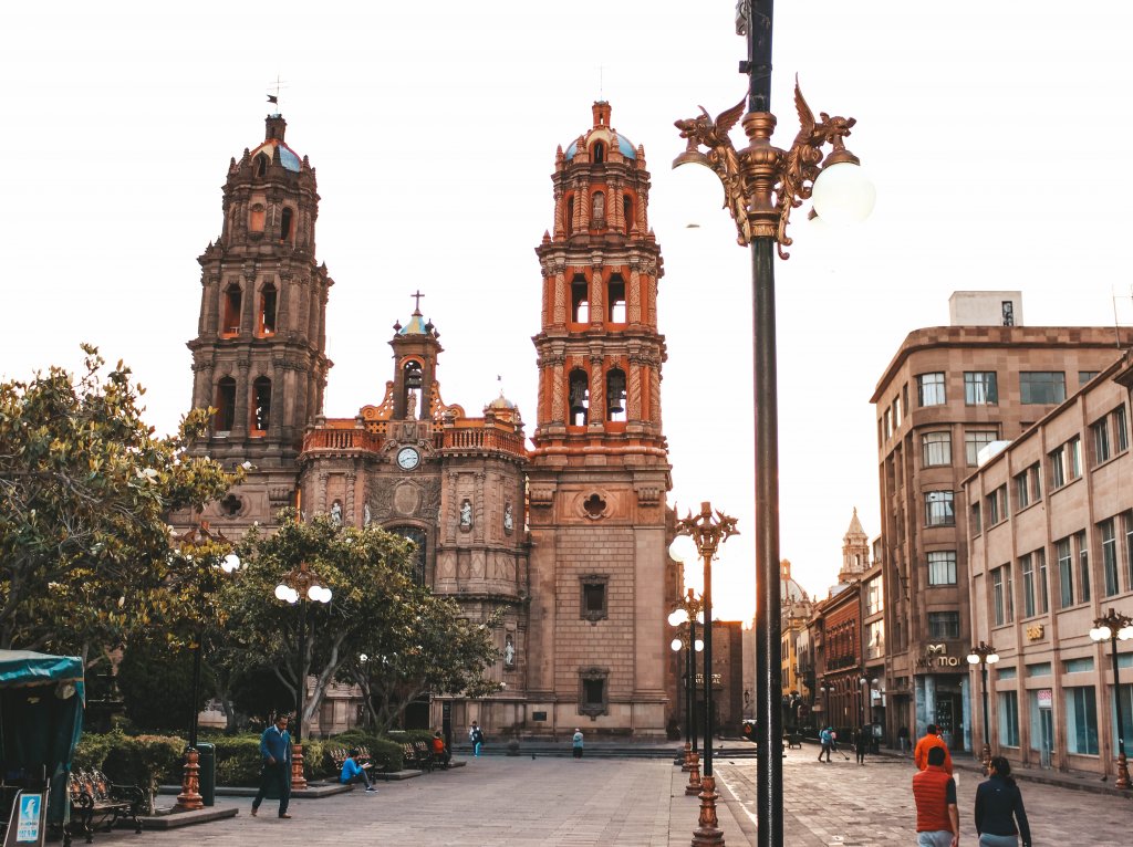 san luis potosi ville mexique cathédrale