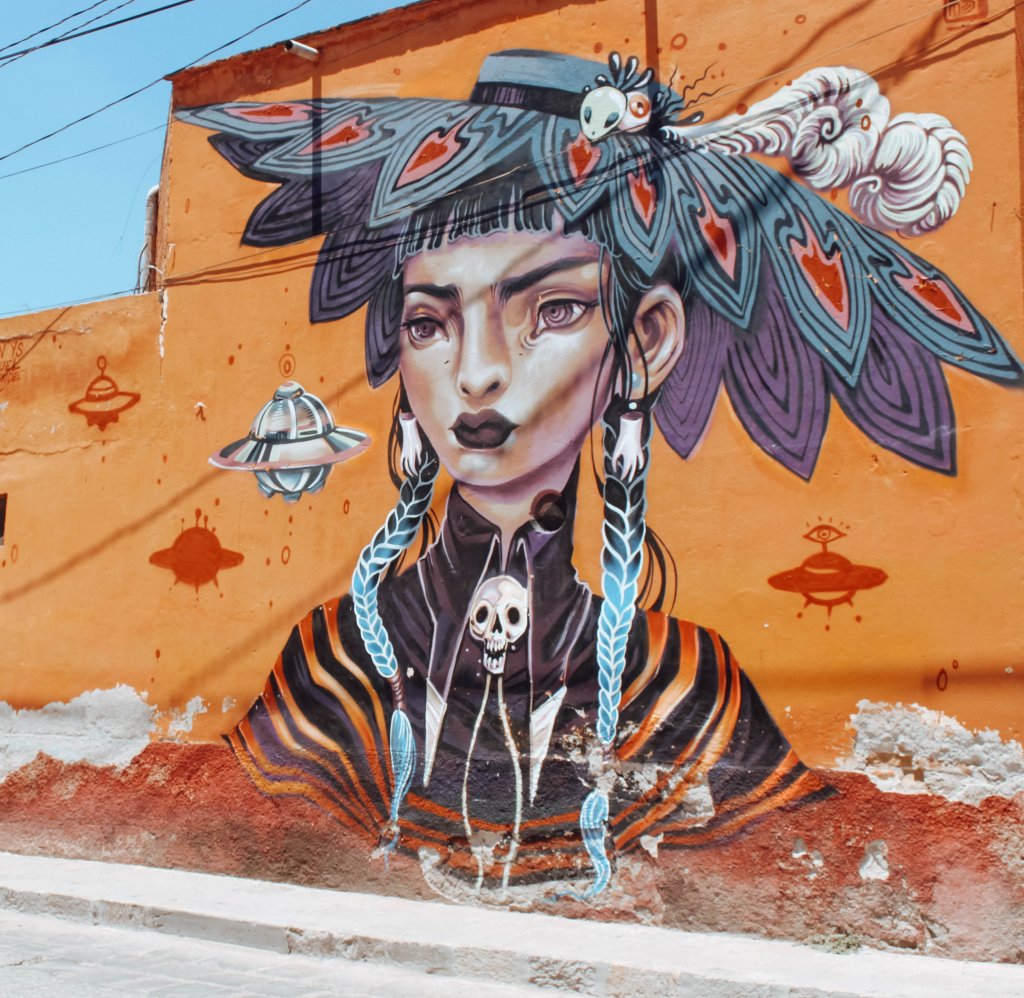 san miguel de allende street art mexique
