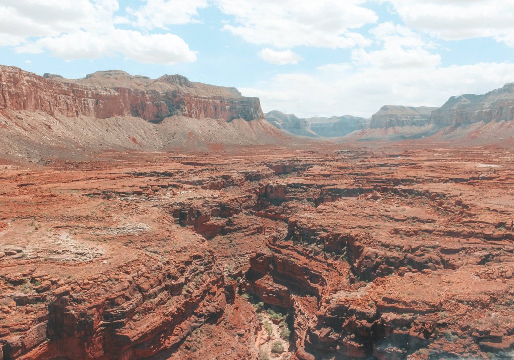 Helicoptere Havasu falls Grand Canyon