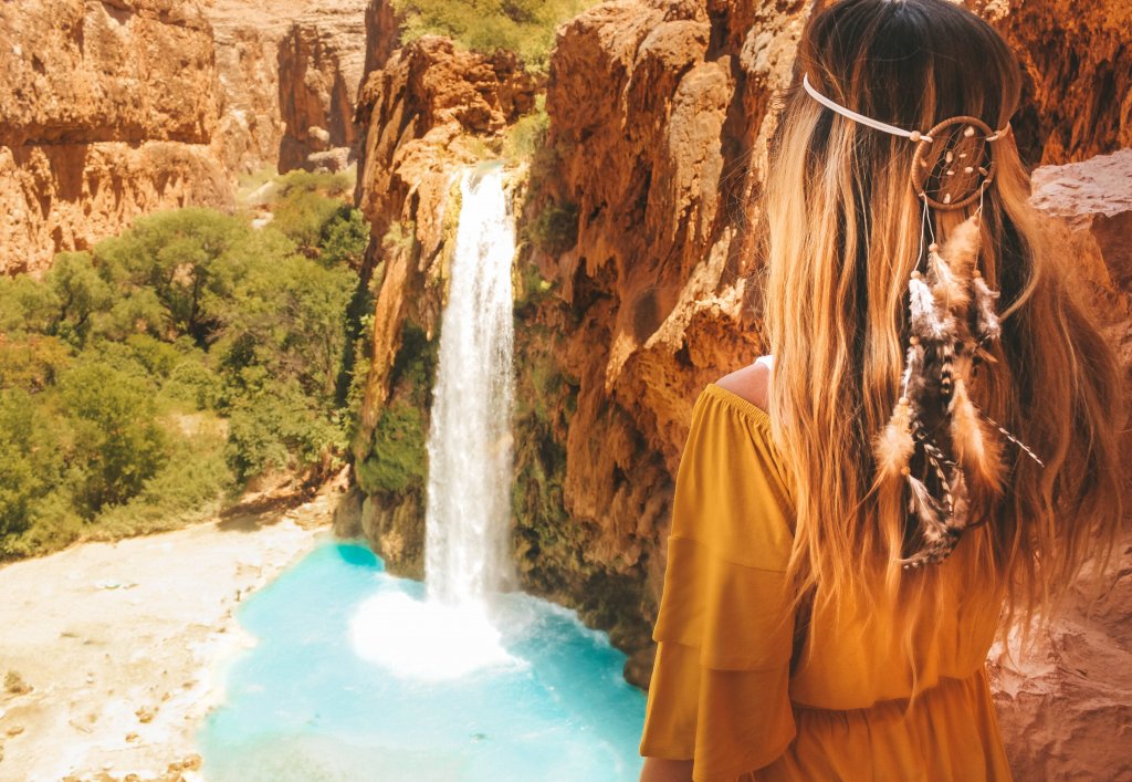 Vue sur Havasu Falls - Arizona