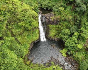 route de hana cascade drone