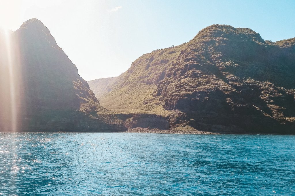 Hawai Kauai croisiere Na Pali coast