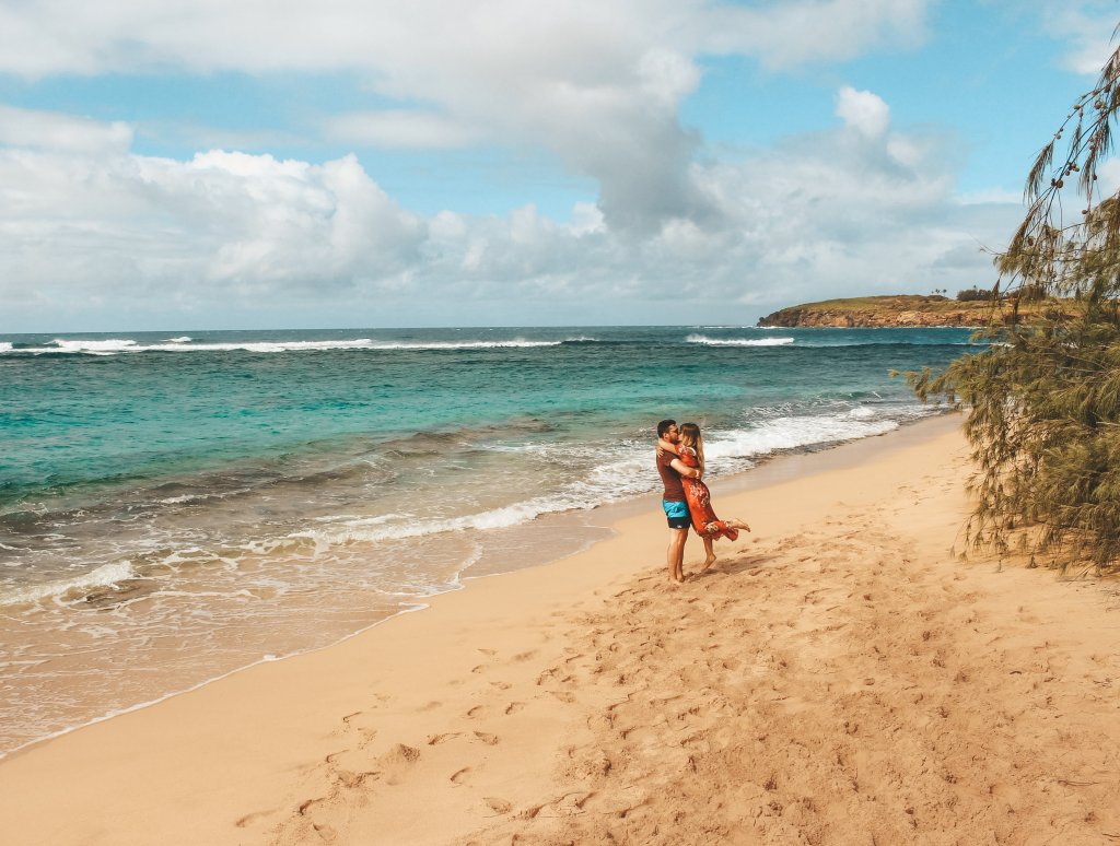 gillins beach plage hawai kauai