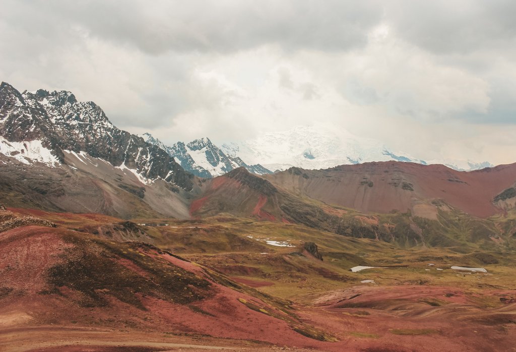 rainbow mountain vinicunca pérou sommet