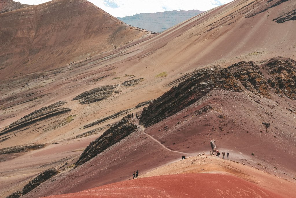 vallée rouge perou vinicunca randonnée perou