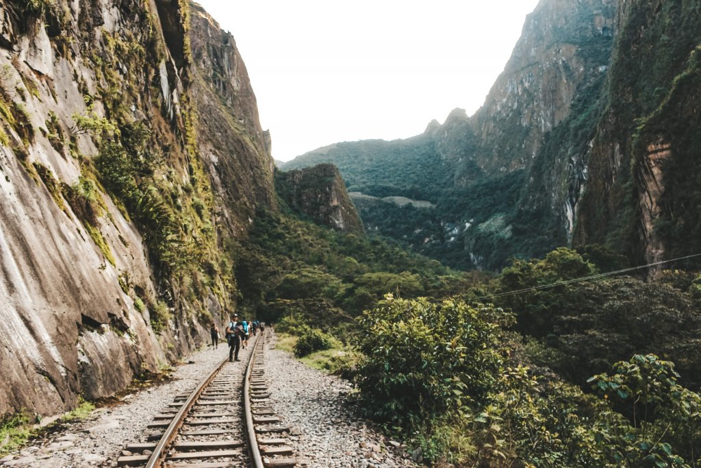 Machu Picchu randonnee entre Hydroelectrica et Aguas Calientes