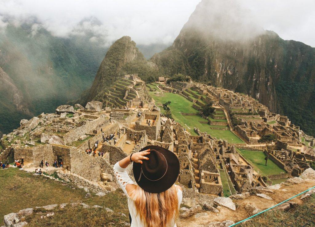 Perou vue sur le Machu Picchu
