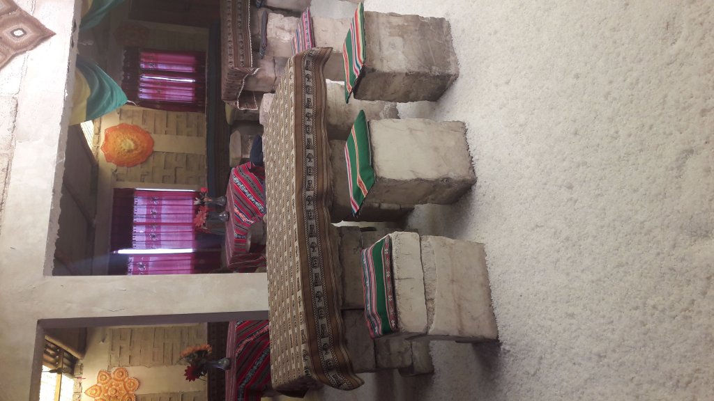 meubles hotel de sel salar de uyuni bolivie