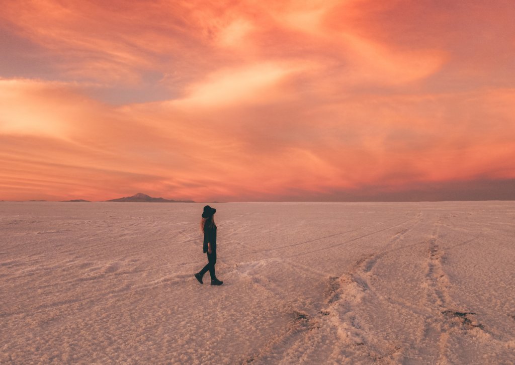 salar de uyuni sud lipez coucher de soleil bolivie