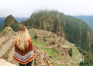 vue sur le Machu Picchu au Perou