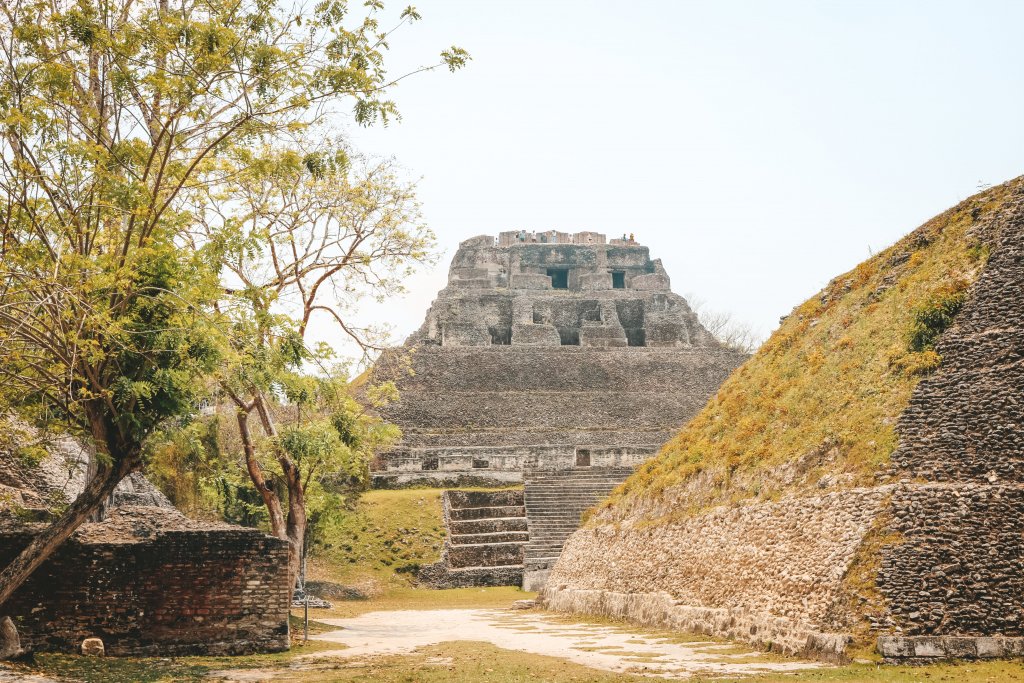 site archélogique xunantunich Belize