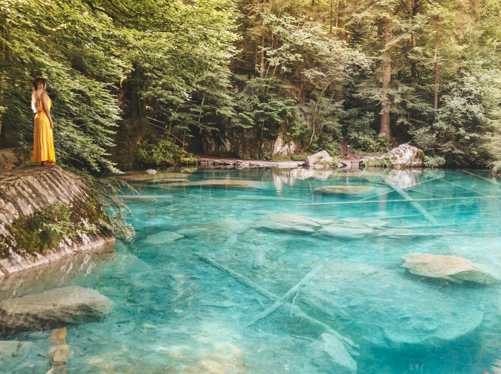 blausee lac suisse berne