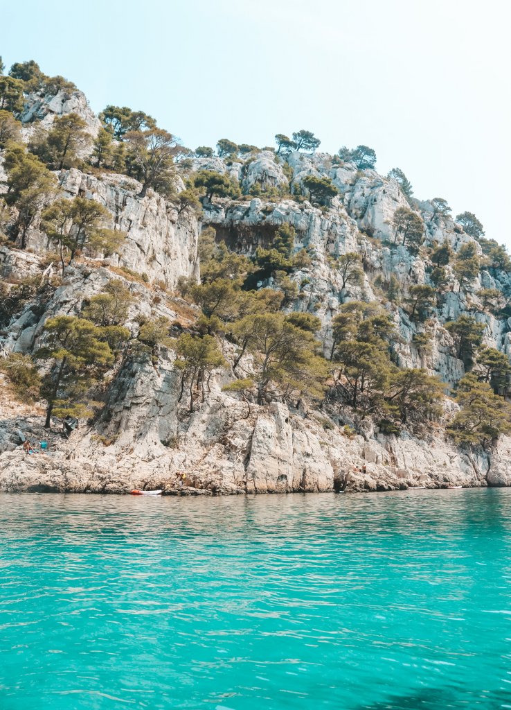 calanque en vau provence france