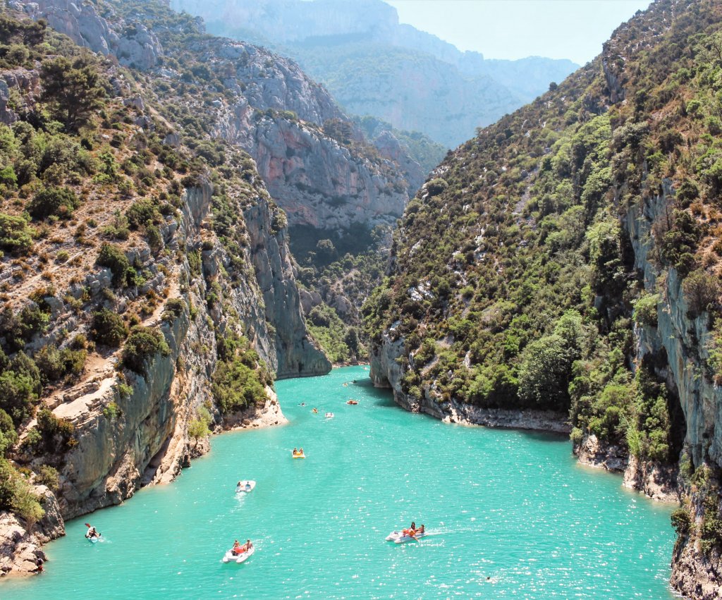 gorges du verdon lac de sainte croix france provence