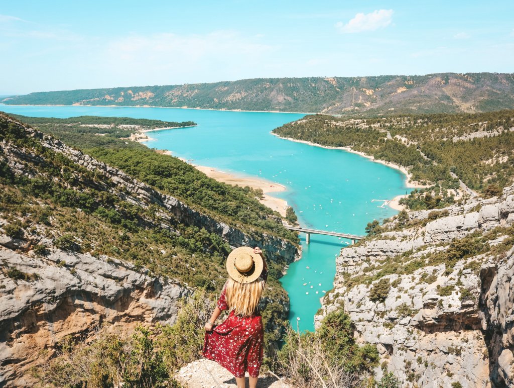 gorges du verdon point de vue provence france