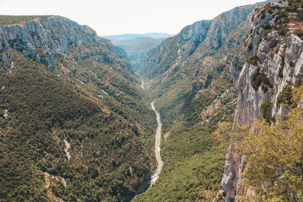 gorges provence rive droite