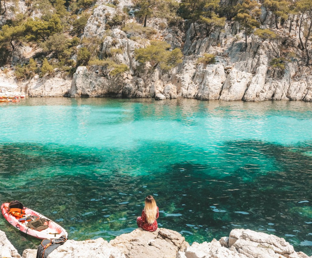 kayak calanque cassis en vau