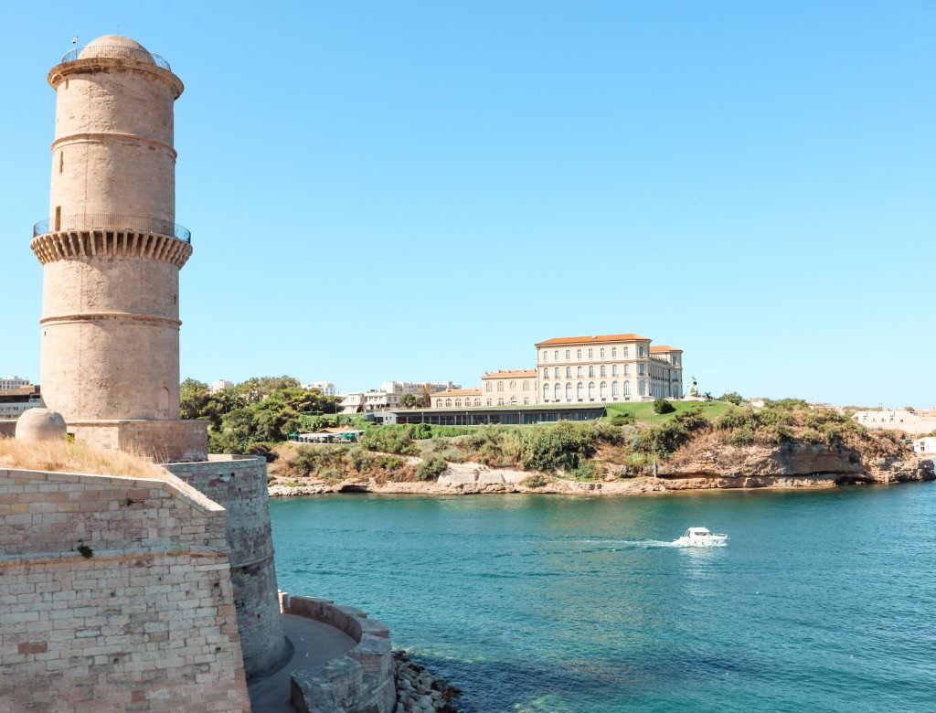 marseille vue depuis mucem