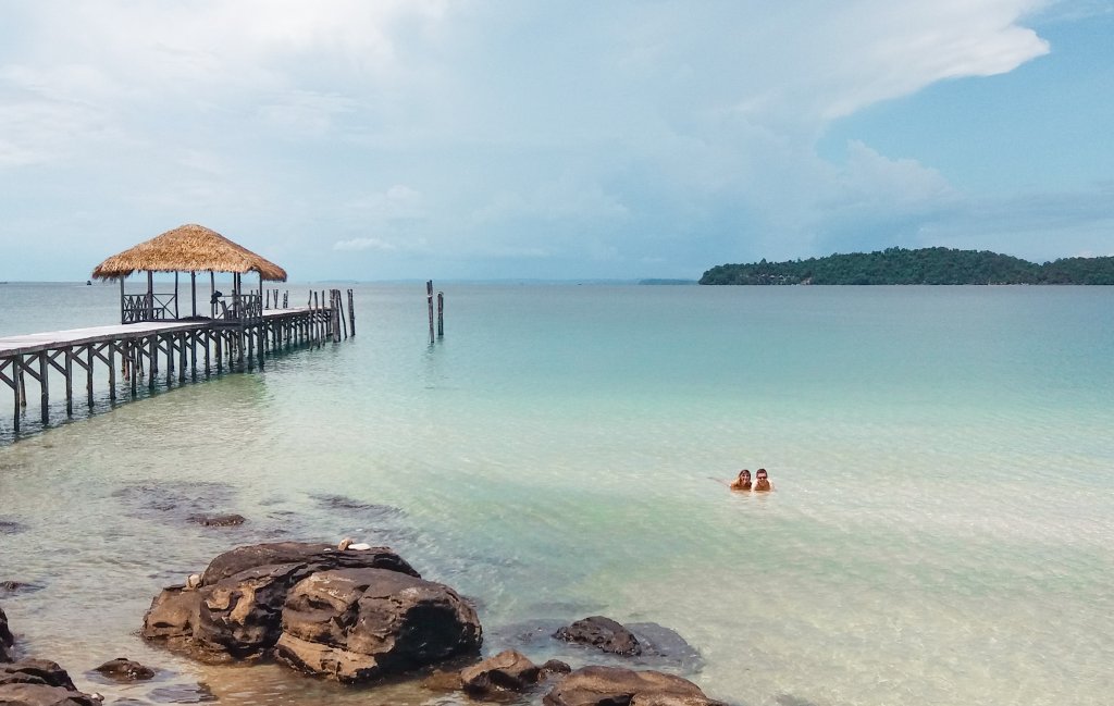 ponton koh rong samloem cambodge