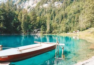 région de berne lac Blausee suisse