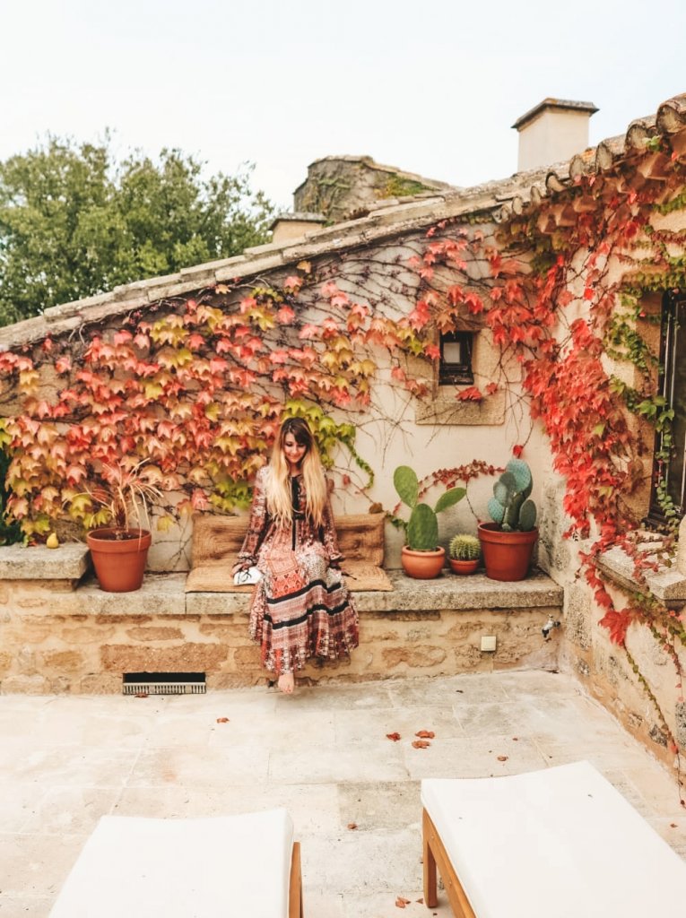 Patio hotel Le vieux castillon