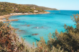 plage de l'escalet vue d'en haut