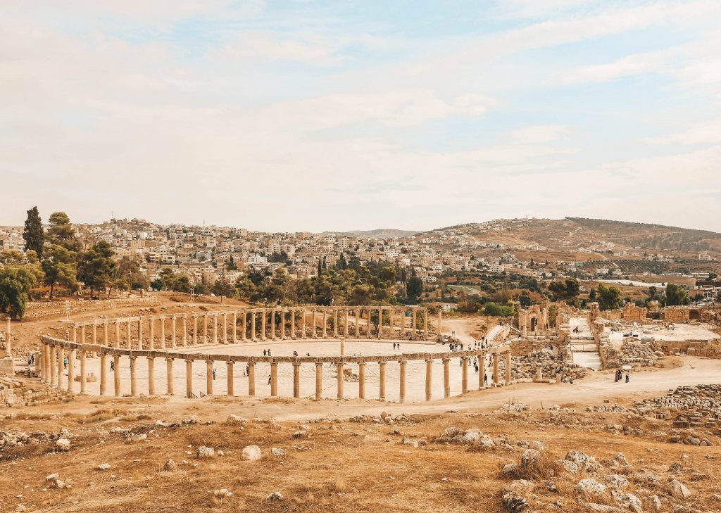 Jerash ruines Jordanie