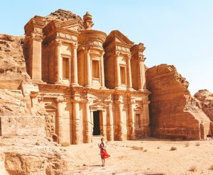 Monastere Petra Jordanie