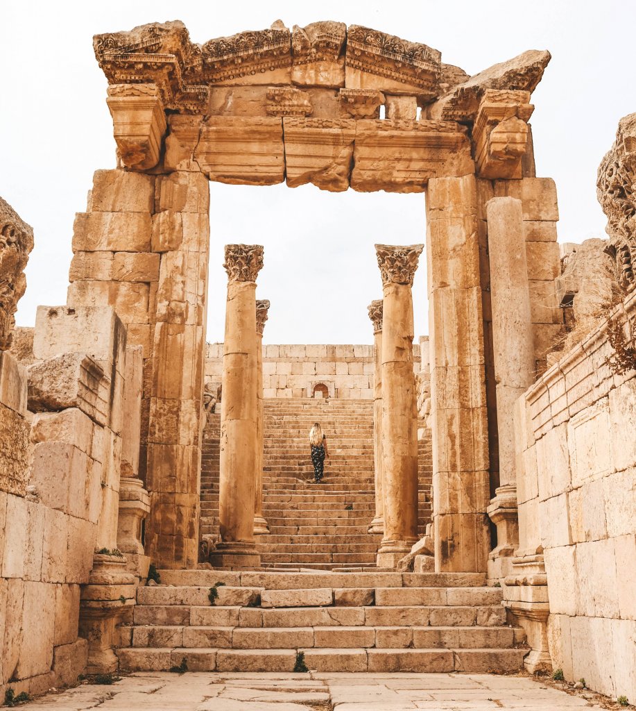 Ruines de Jerash Jordanie