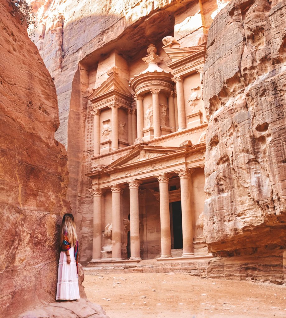 Trésor de Petra Jordanie