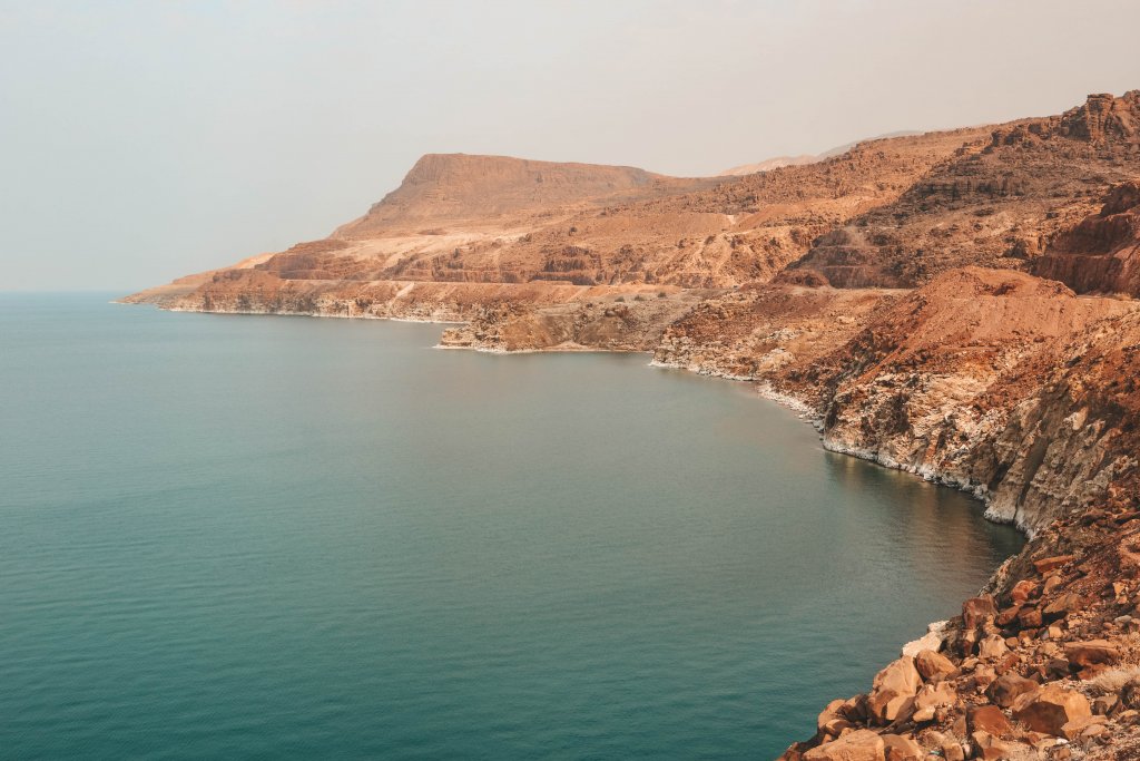 cote mer morte Jordanie