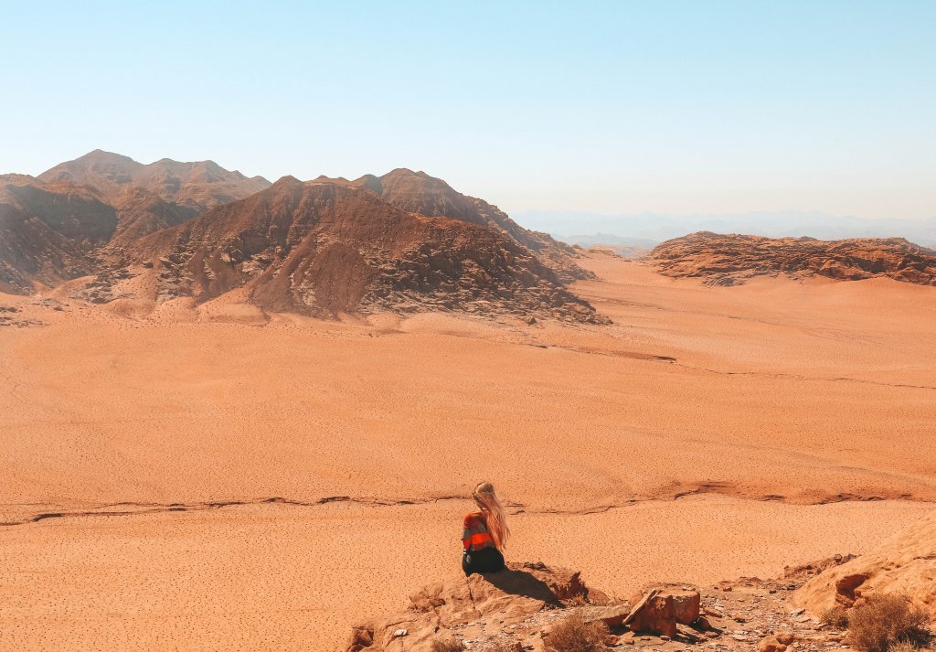 seul au monde wadi rum Jordanie