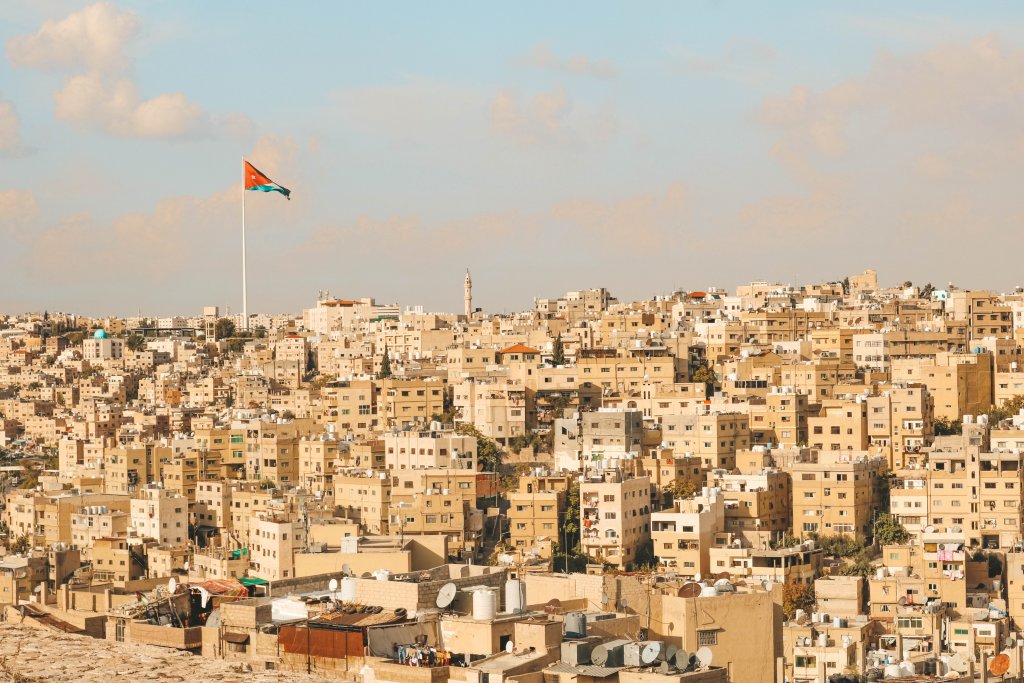 vue sur Amman Jordanie