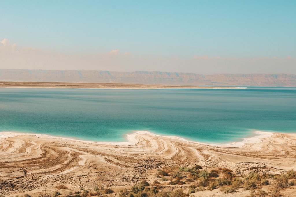 vue sur la mer morte Jordanie